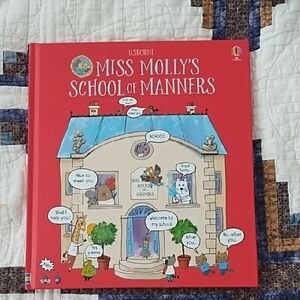 Usborne Miss Molly's School of Manners Book - Red